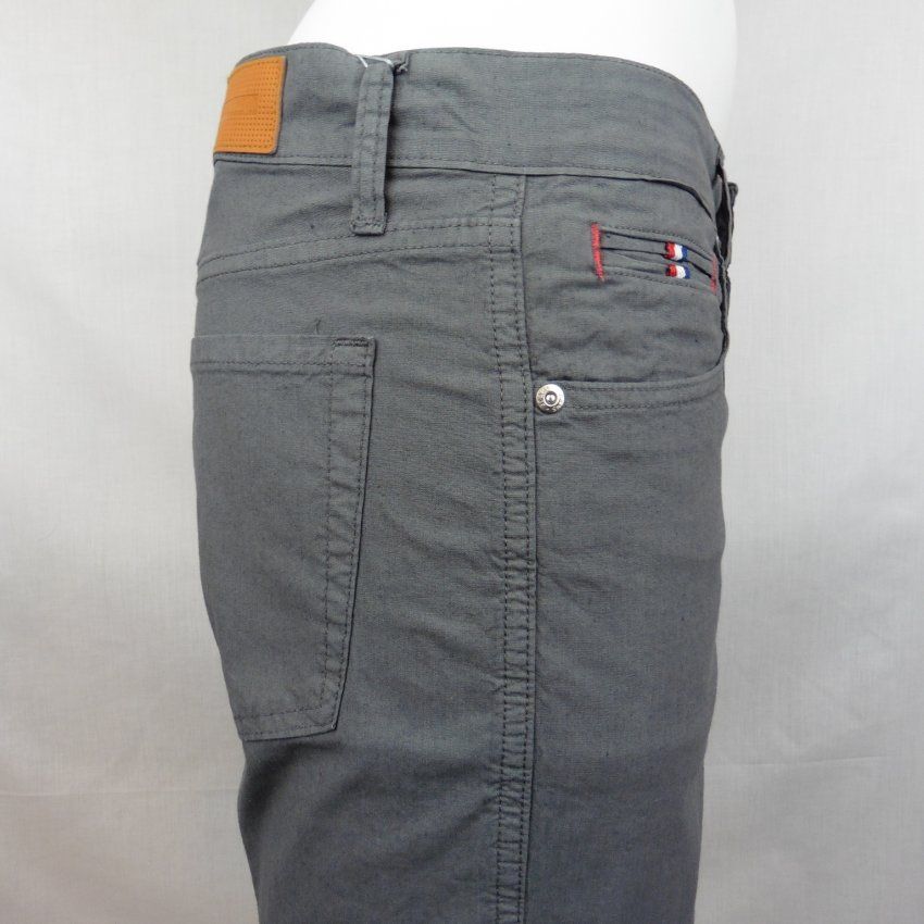 Pantalón corto 5 bolsillos gris de West Original & Co.