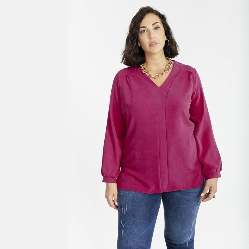 Blusa fucsia de SPG Woman