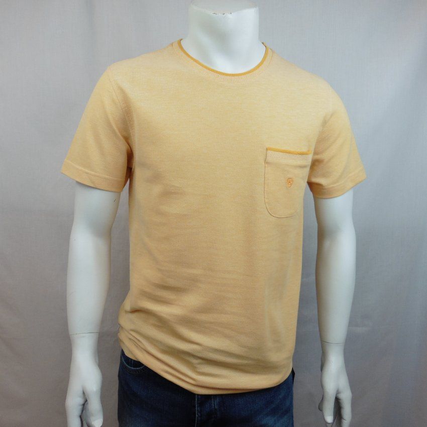 Camiseta piqué naranja de Tomé