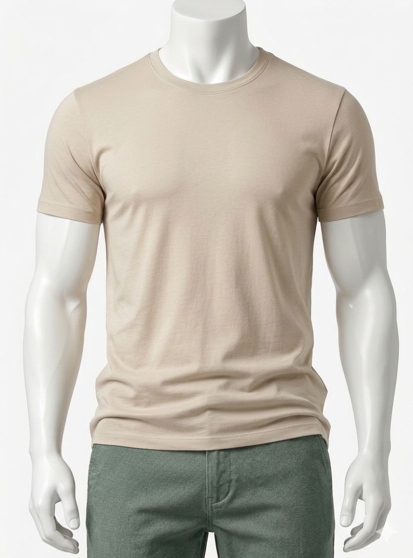 Camiseta algodón arena de Dos Galgos