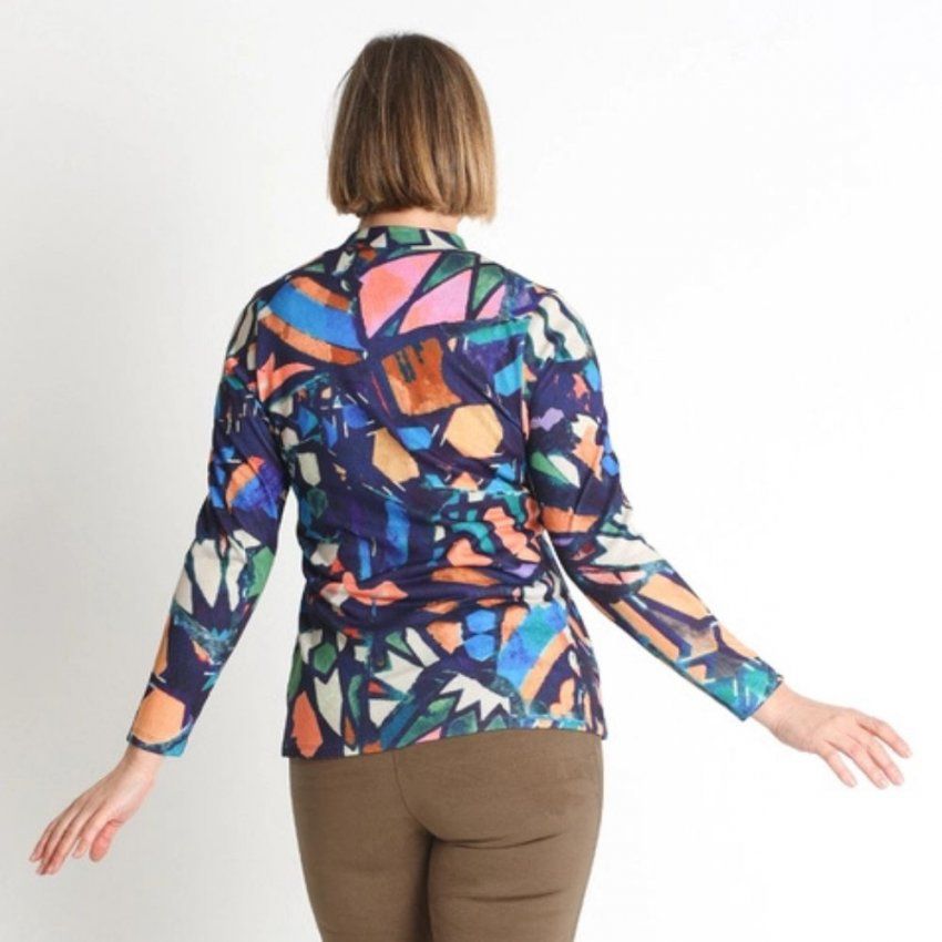 Jersey multi color de Nayat