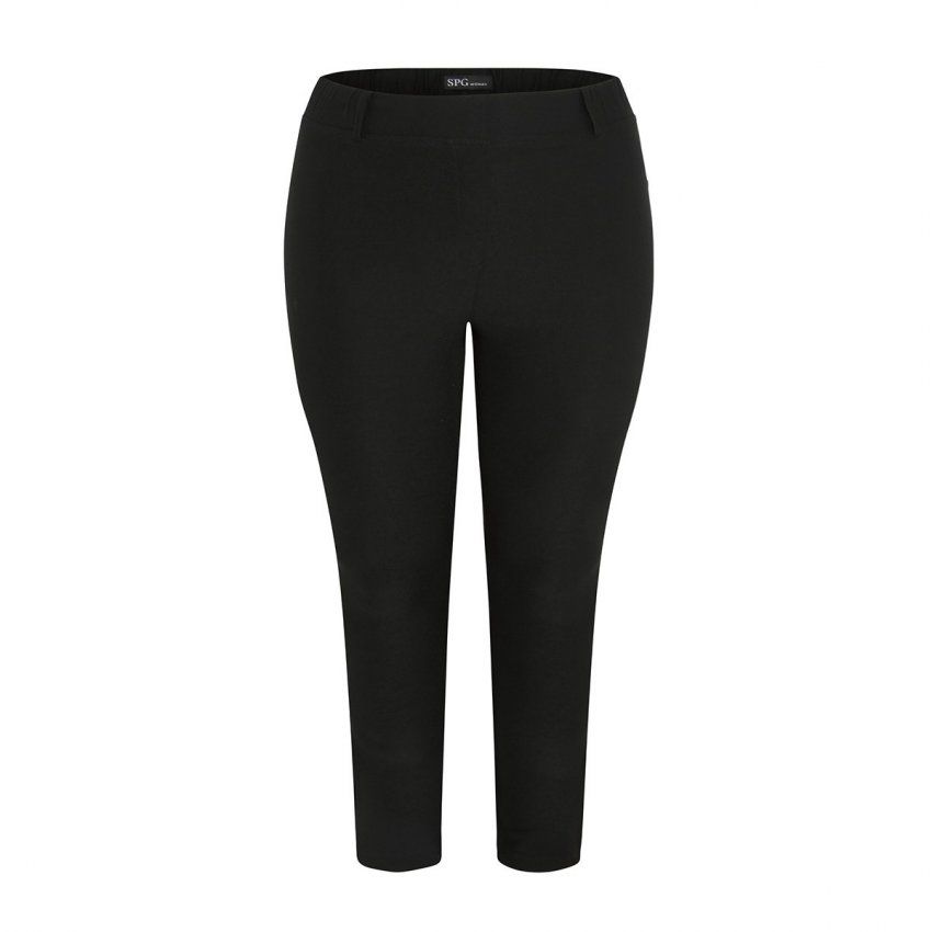 Pantalón elástico negro de SPG Woman