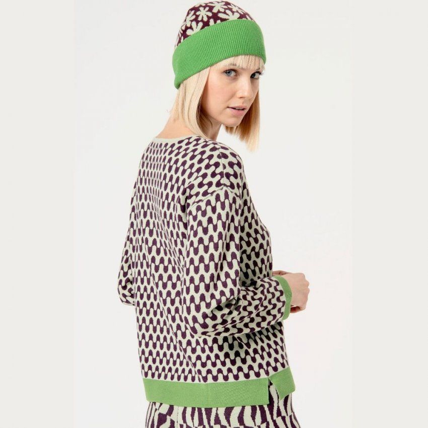 Jersey pico ondas verde de Surkana