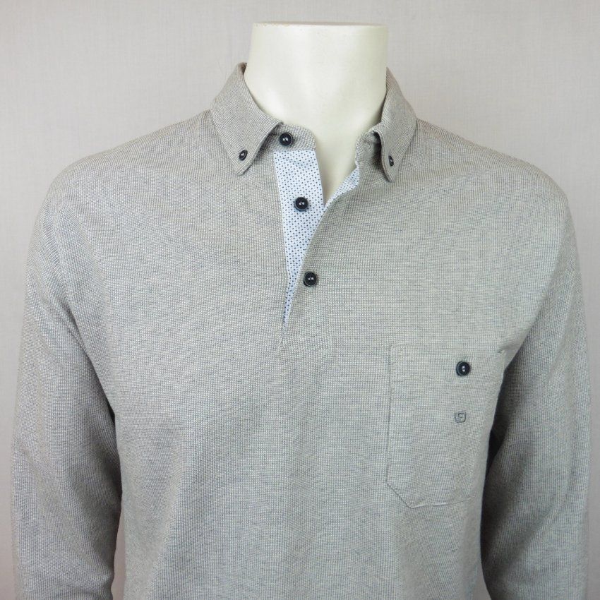 Polo gris claro vigoré de G54