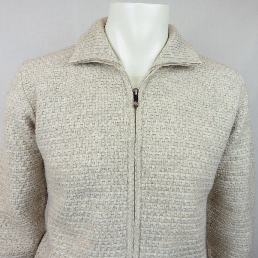 Chaqueta punto beige de Tomé