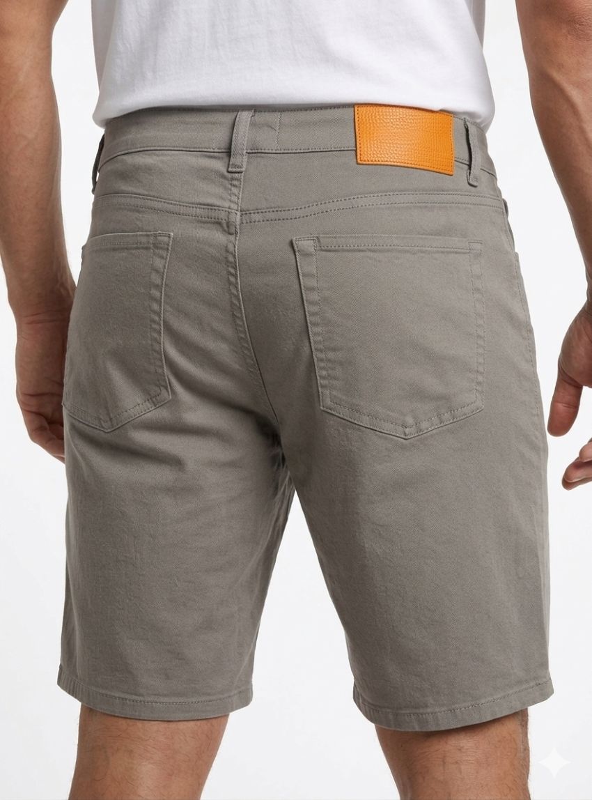 Pantalón corto 5 bolsillos gris de West Original & Co.