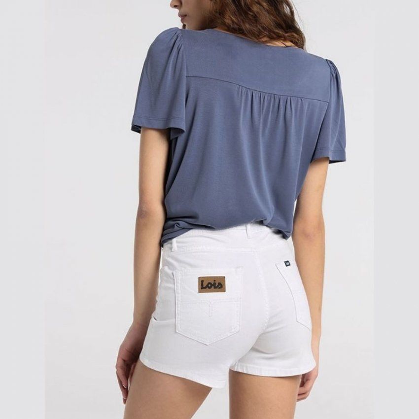 Short blanco de Lois