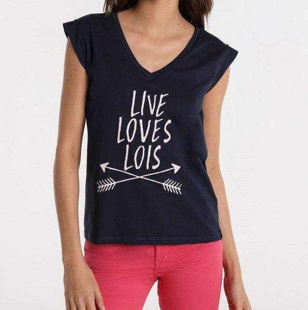 Camiseta flechas marino de Lois