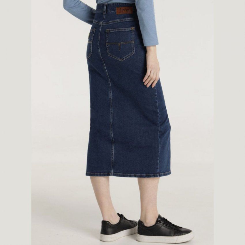 Falda vaquera larga de Lois