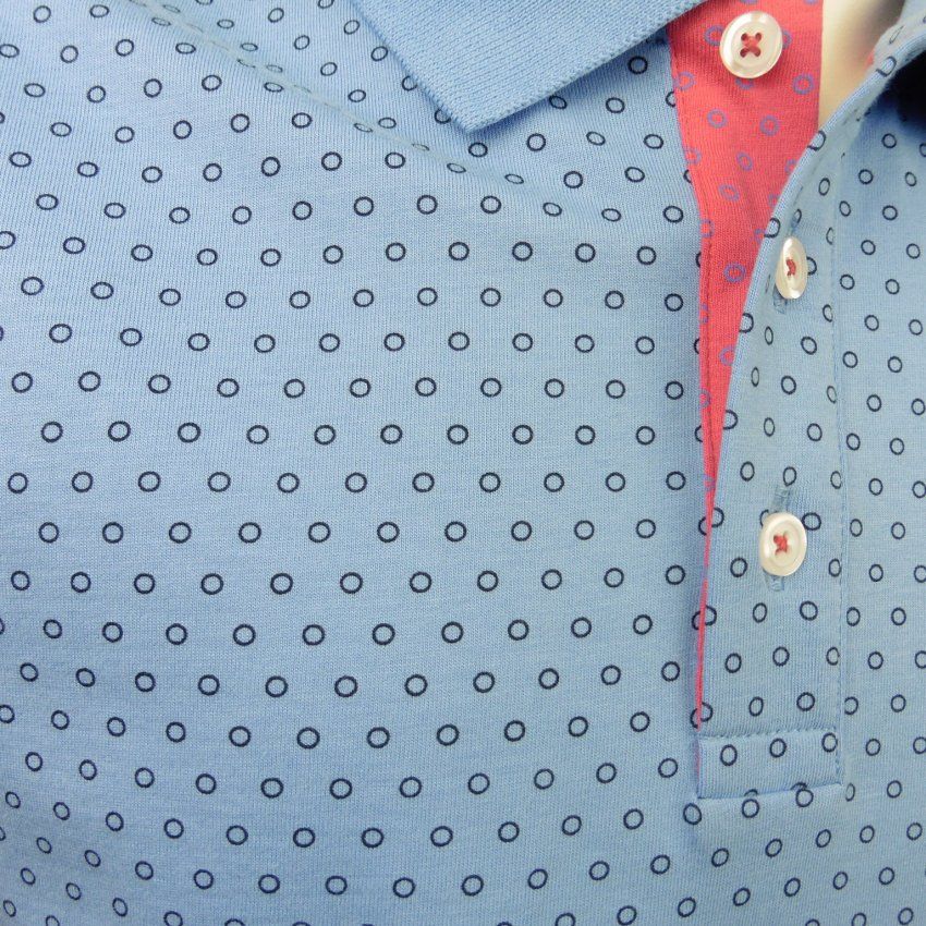 Polo azul aros de G54