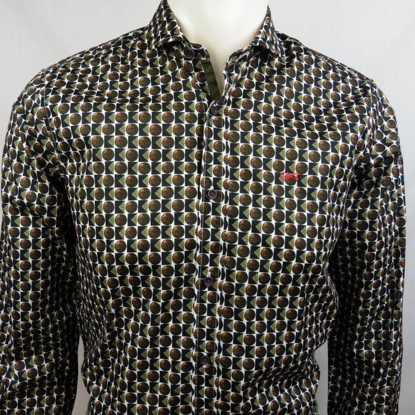 Camisa estampado geométrico de Dark & Fish