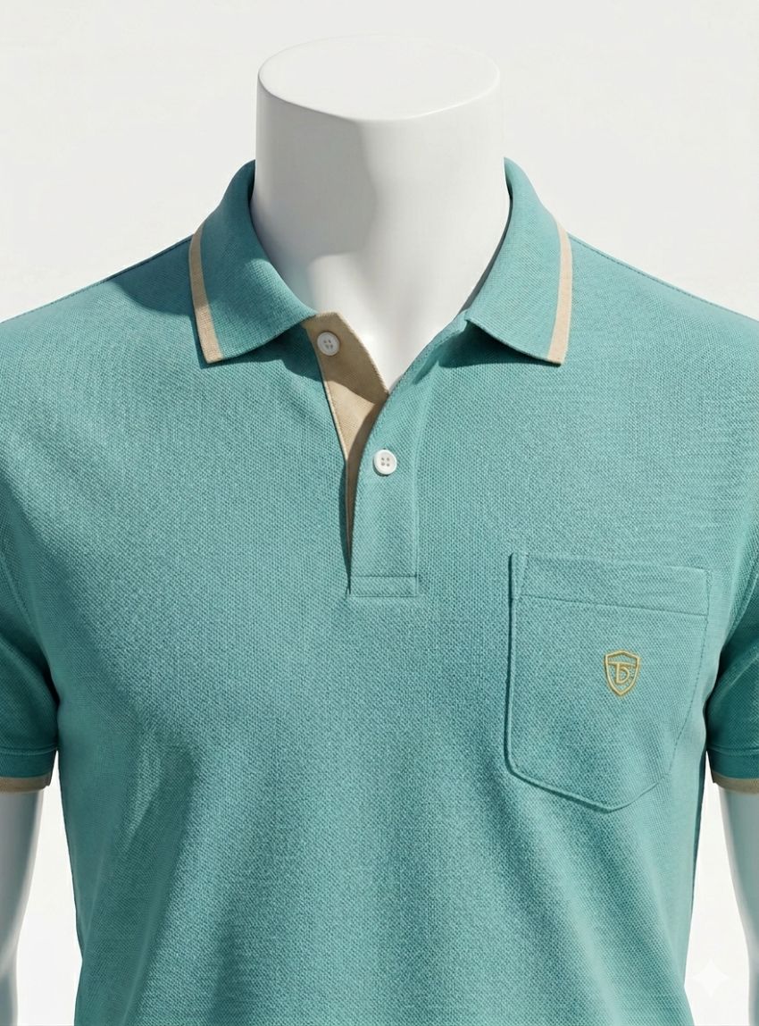 Polo turquesa de Tomé