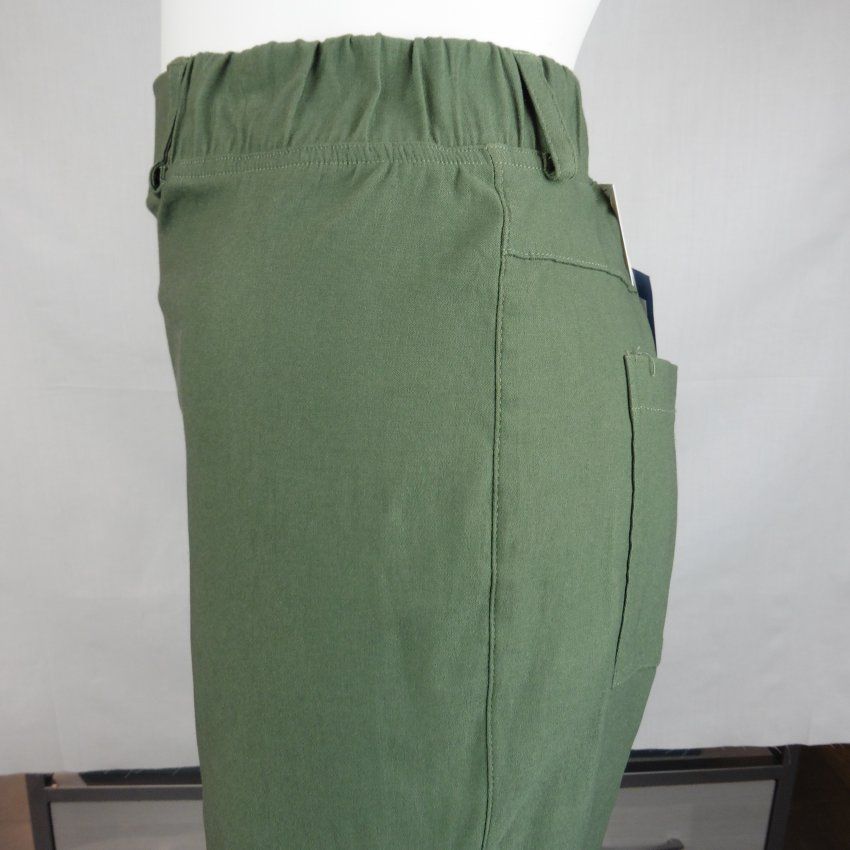 Pantalón elástico verde de SPG Woman