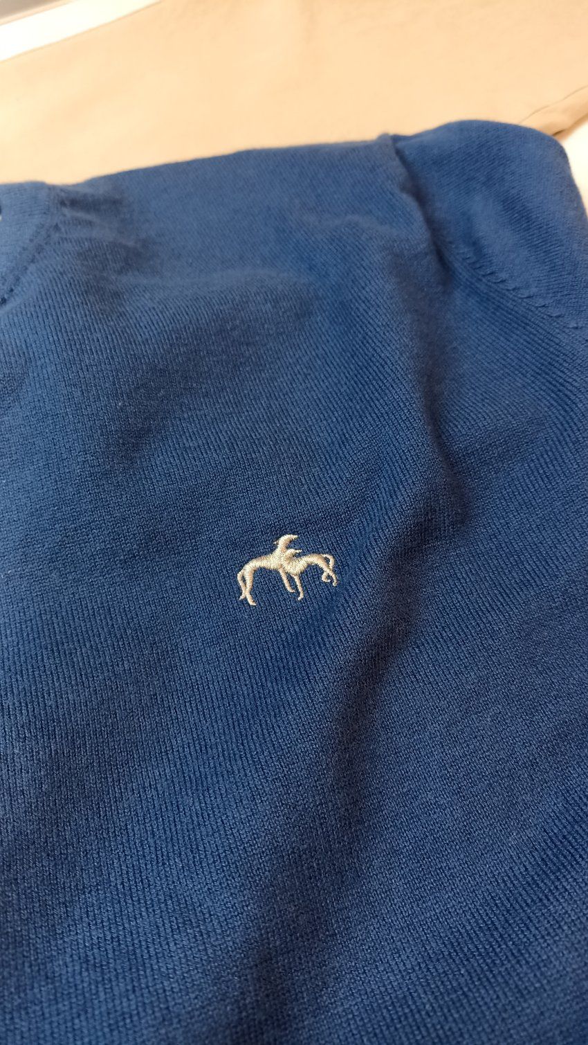 Jersey algodón azul de Dos Galgos