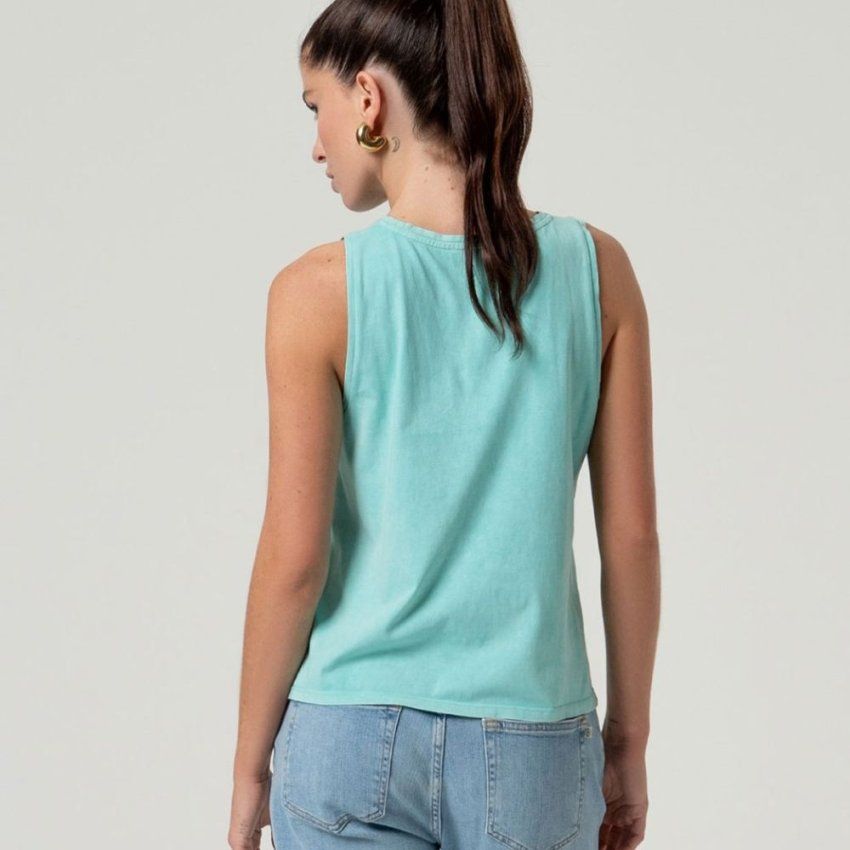 Camiseta algodón sin mangas de Surkana