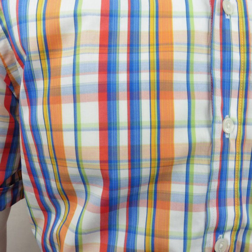 Camisa cuadros multi color de Corsare