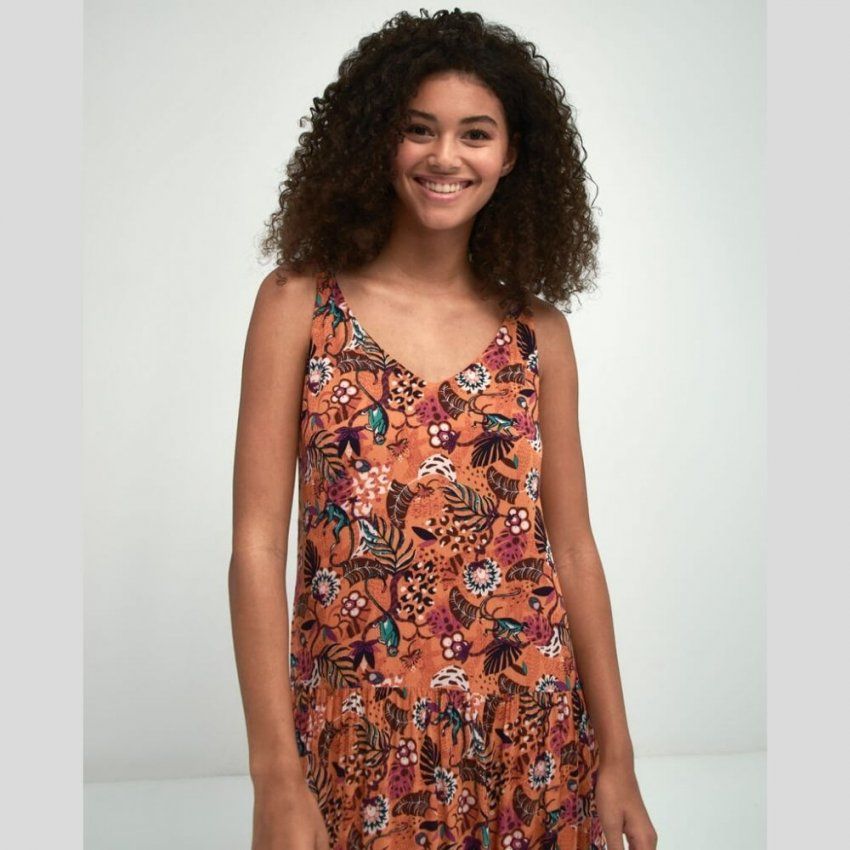 Vestido largo jungla de Surkana