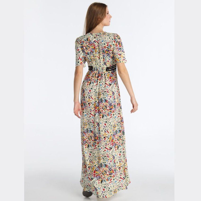 Vestido largo estampado de Lois