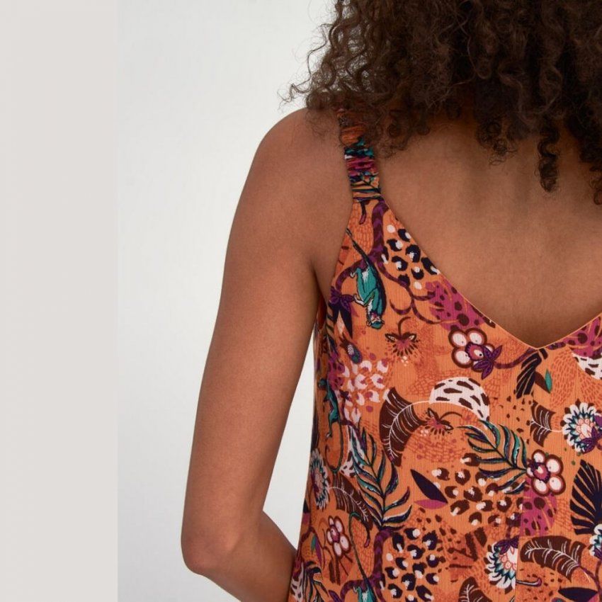 Vestido largo jungla de Surkana