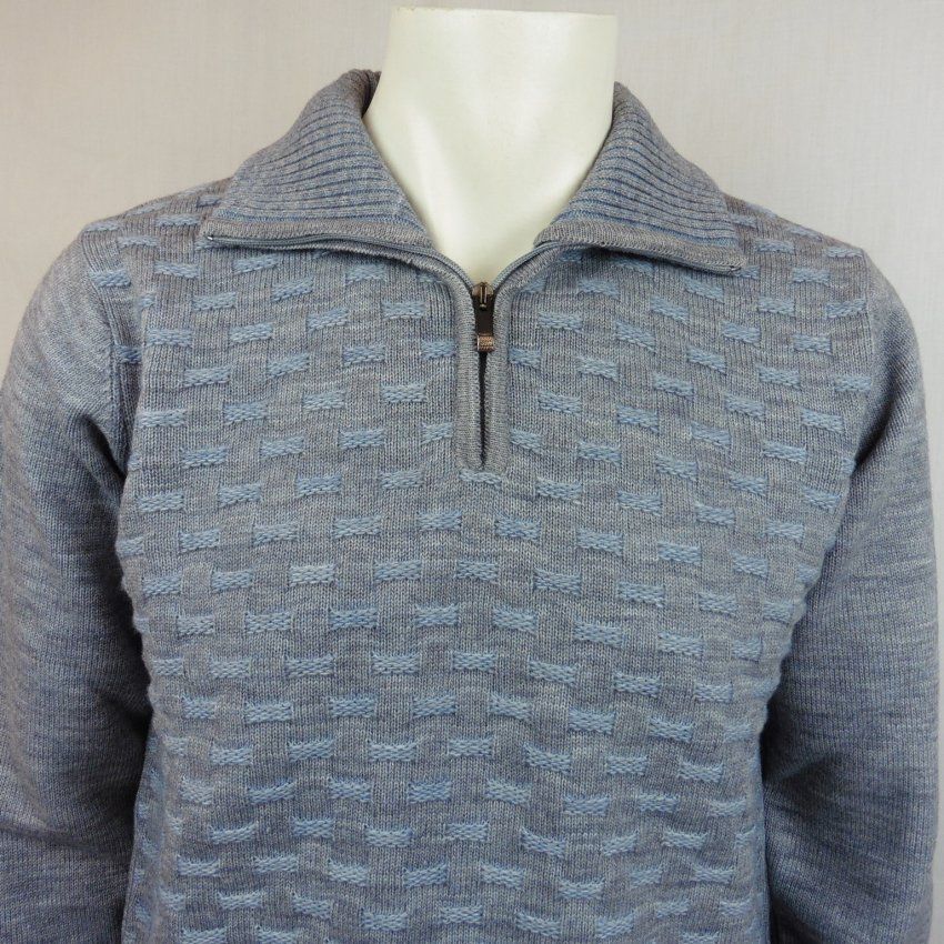 Jersey polo gris con guiones de Tomé