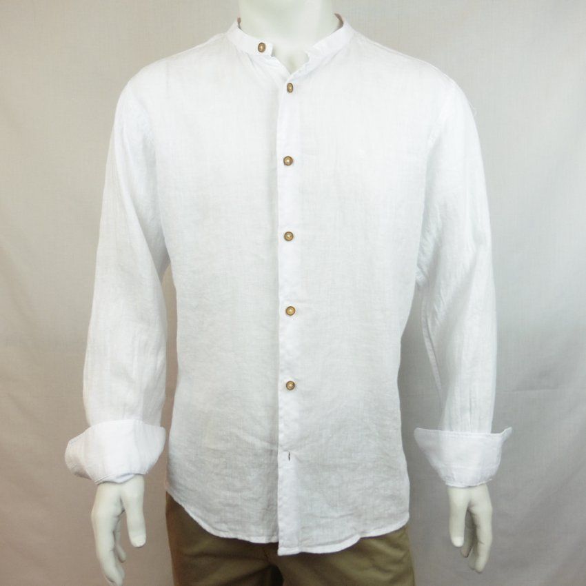 Camisa lino blanca de Yellow Skin