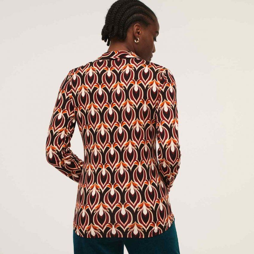 Camisa de punto retro de Surkana