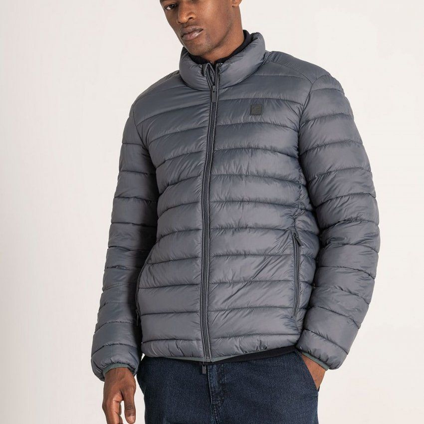 Cazadora acolchado suave gris de Dos Galgos