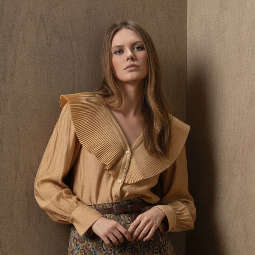 Camisa vainilla de Surkana