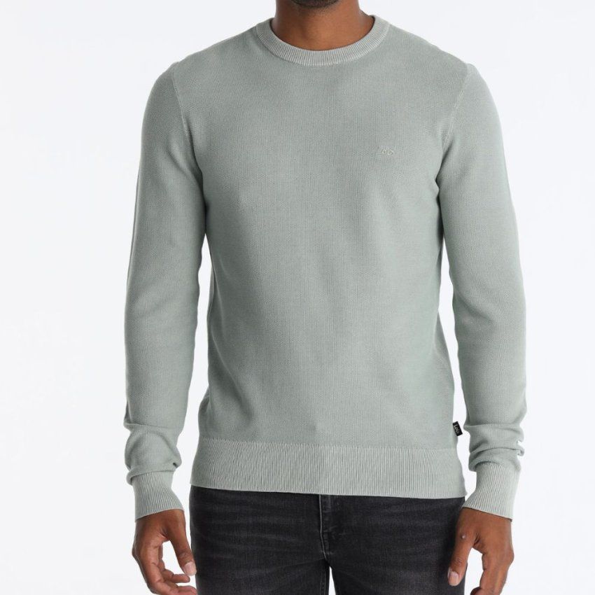 Jersey algodón lavado verde de Lois