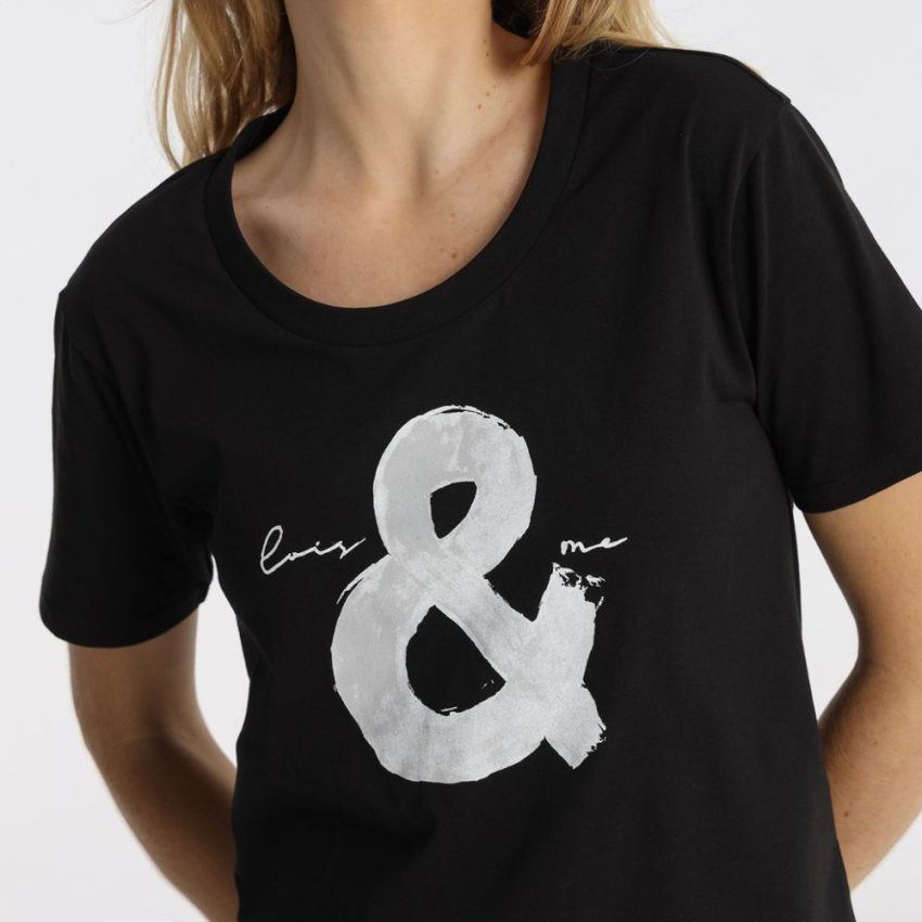 Camiseta negra & blanco de Lois