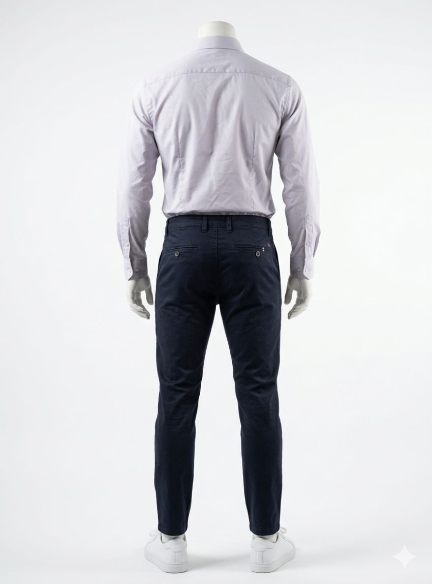 Camisa elástica gris perla de Corsare