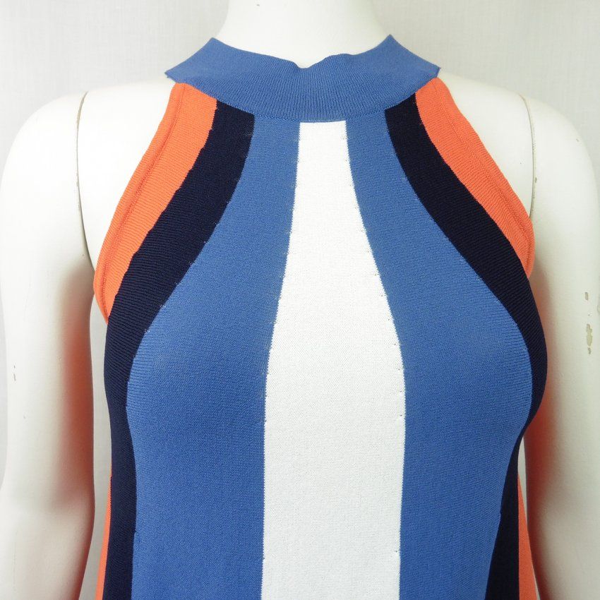 Top de punto de rayas anchas de WNT Collection