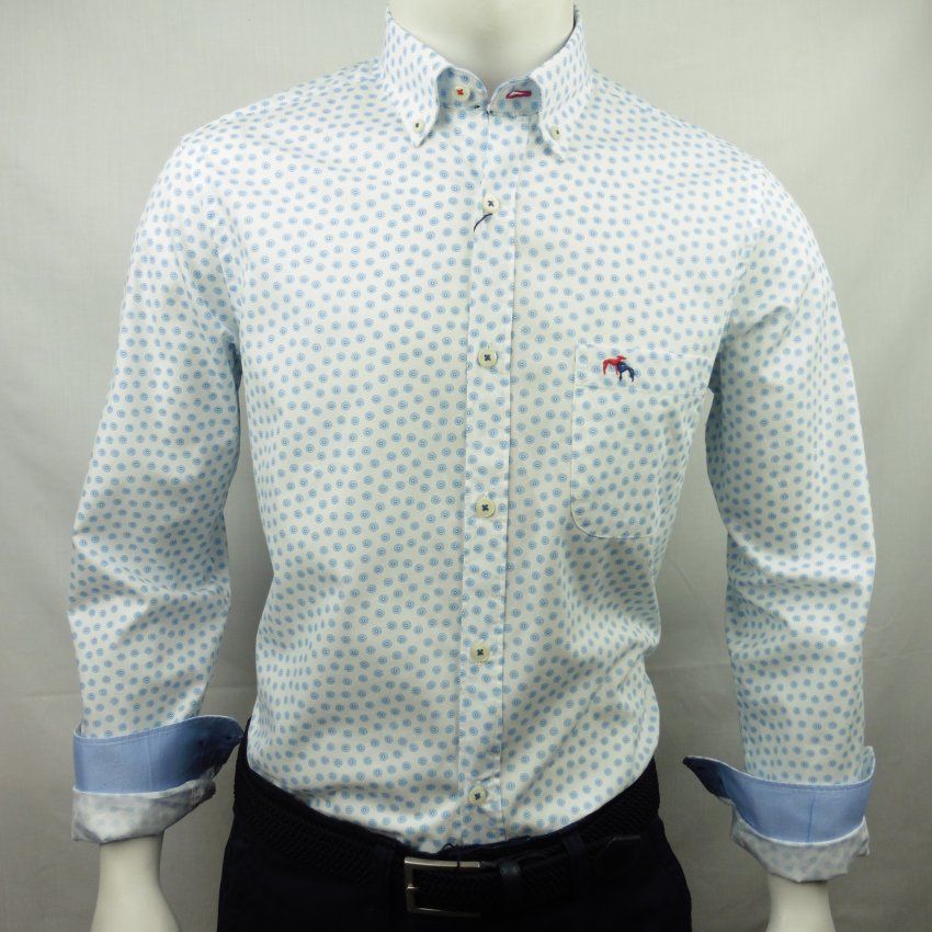 Camisa flores de Dos Galgos