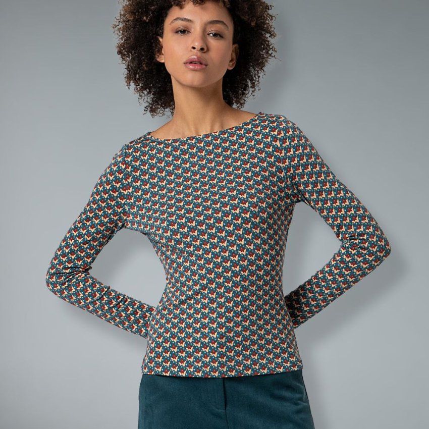 Camiseta estampado tulipanes de Surkana