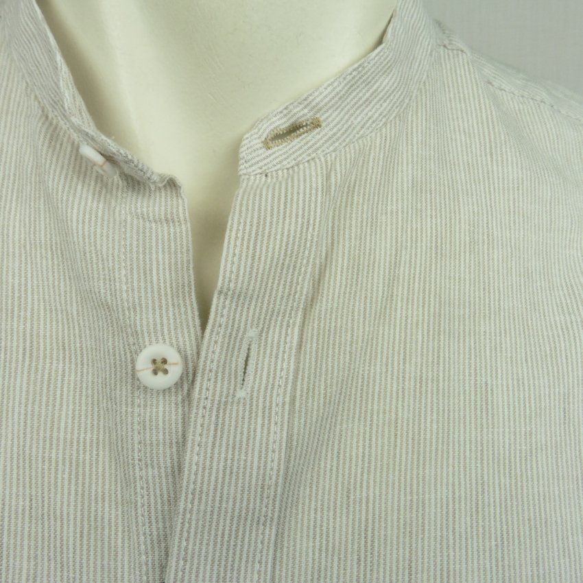 Camisa mil rayas cuello maho de Dos Galgos