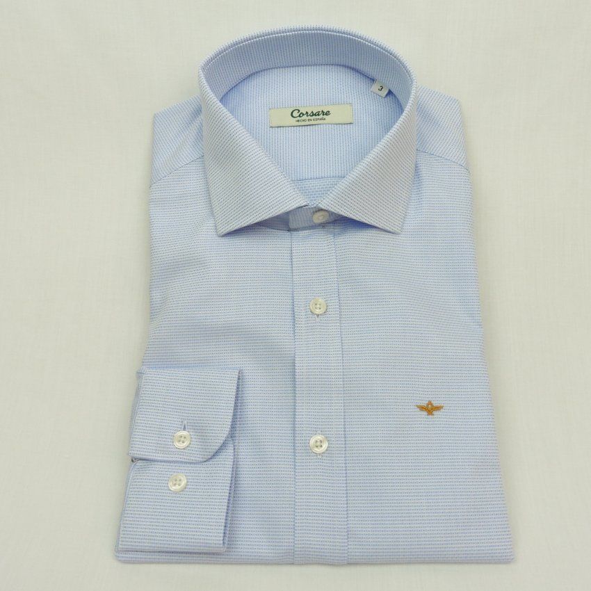 Camisa mini rombo celeste de Corsare