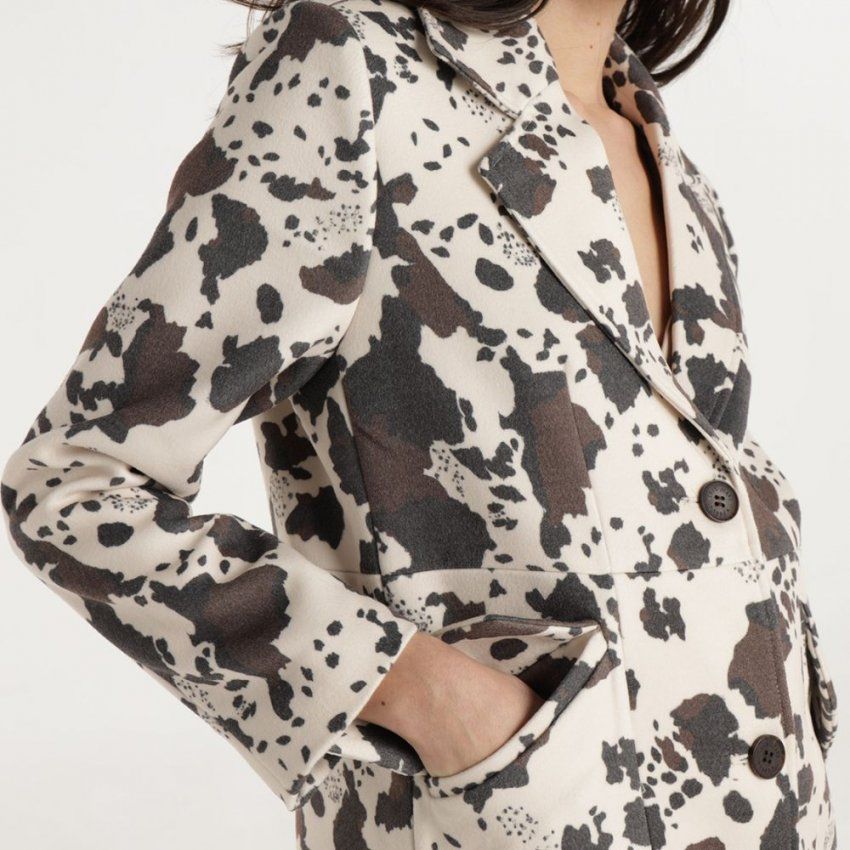 Abrigo animal print de Lois