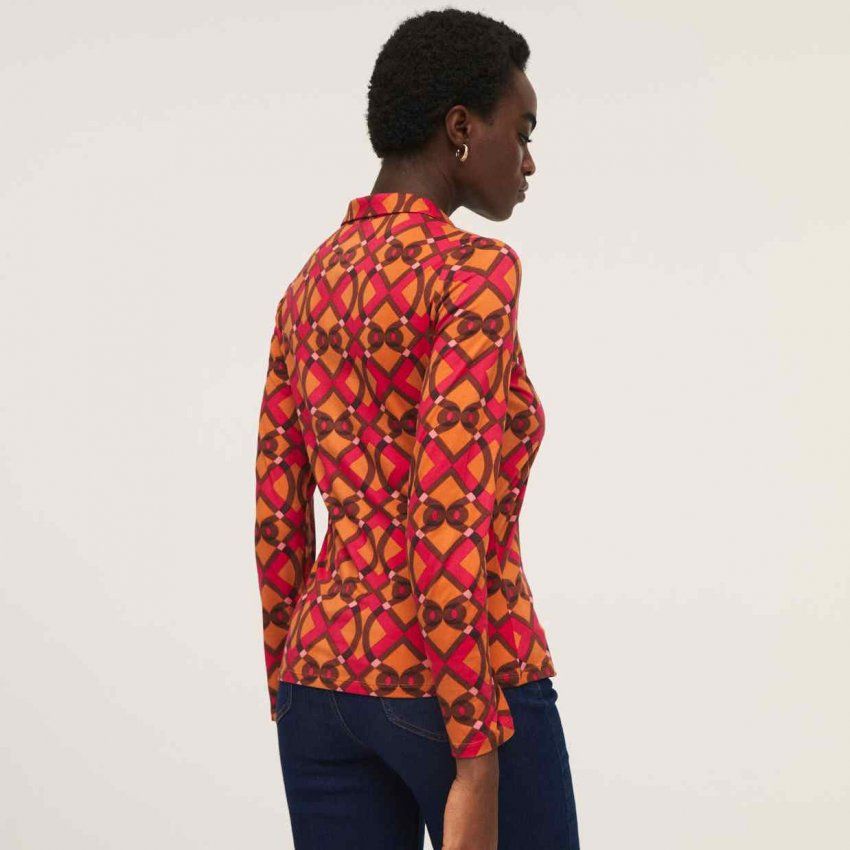 Camisa de punto escote uve de Surkana