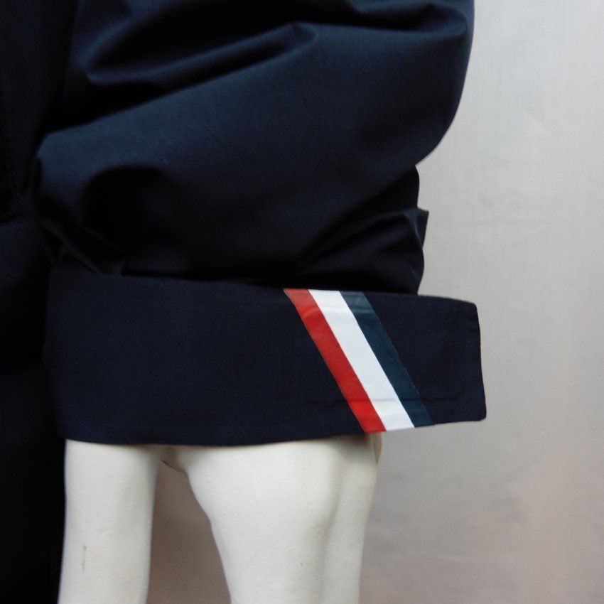 Chaquetón capucha azul marino de Dos Galgos
