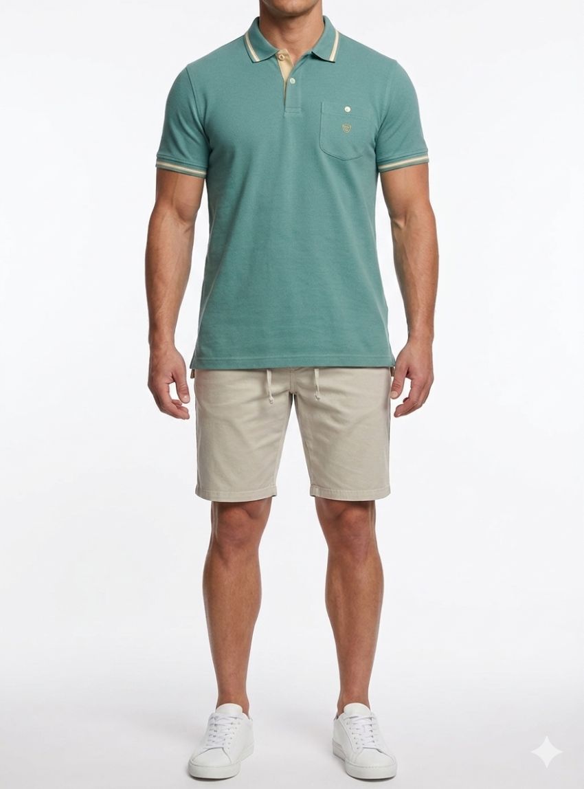 Polo turquesa de Tomé