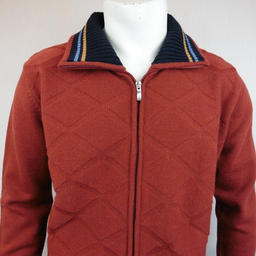 Chaqueta punto calabaza de Tomé