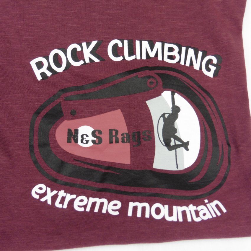Camiseta granate de N&S
