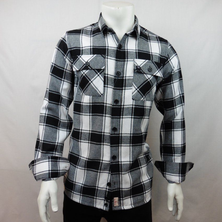 Camisa franela cuadros de YELLOW SKIN
