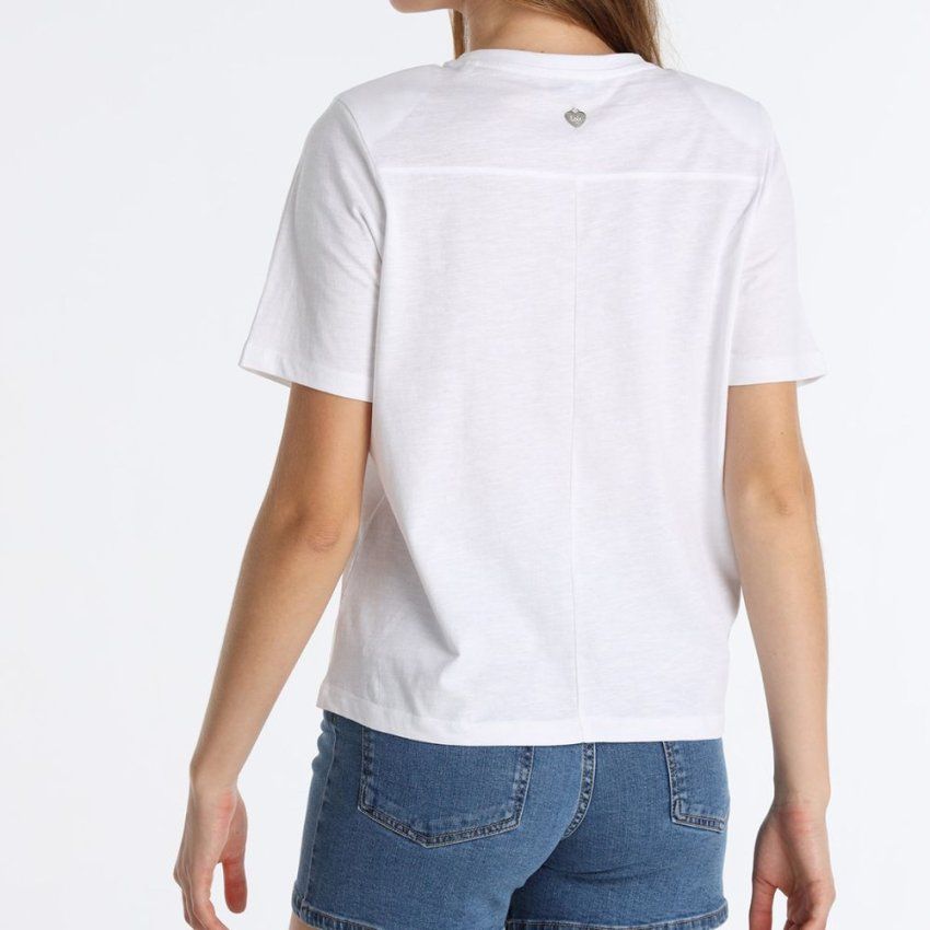 Camiseta blanca KISS de Lois