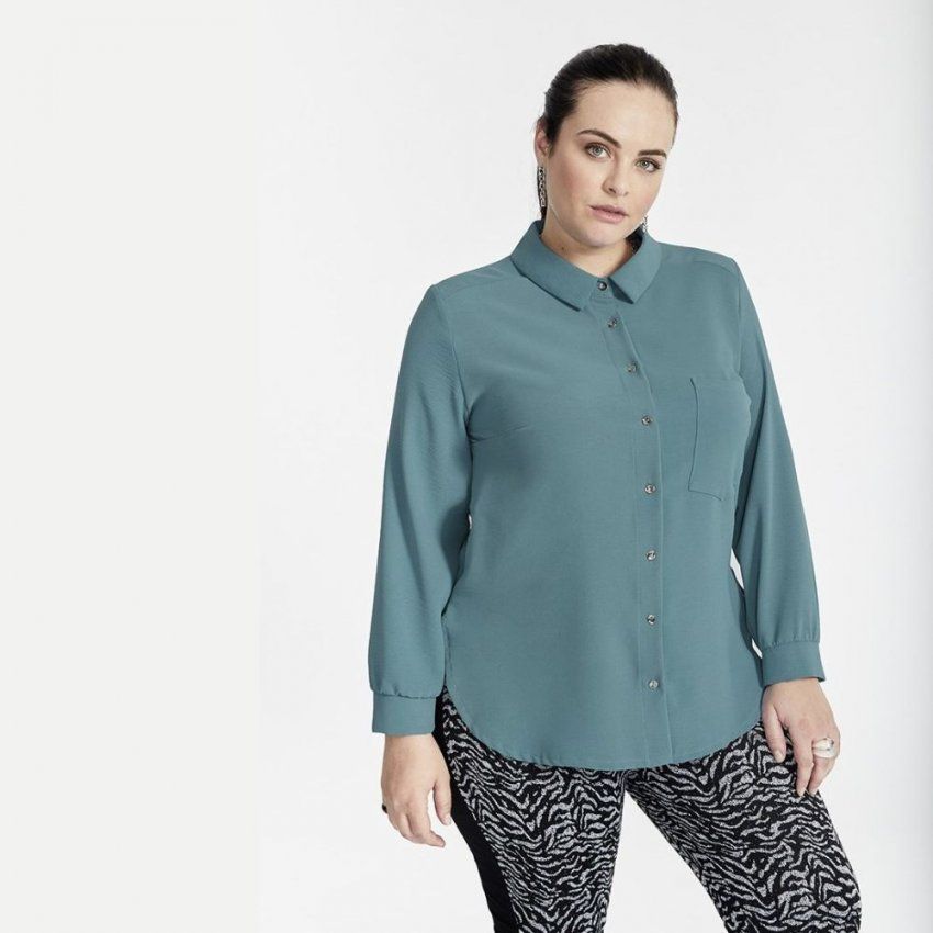 Camisa azul de SPG Woman