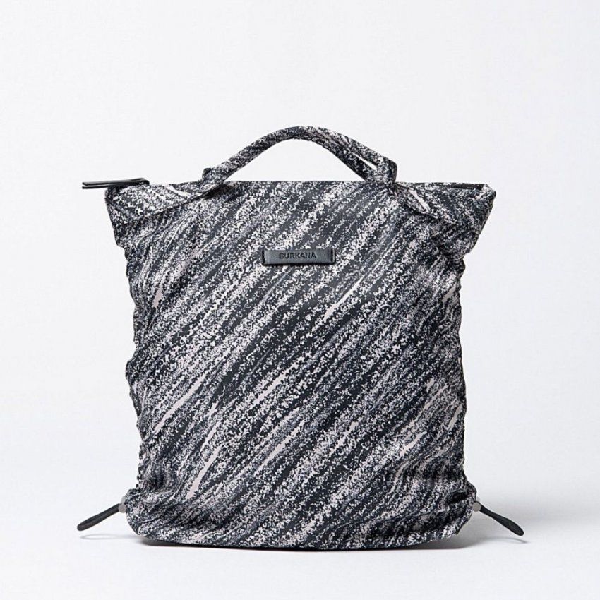 Mochila estampado beige y negro de Surkana