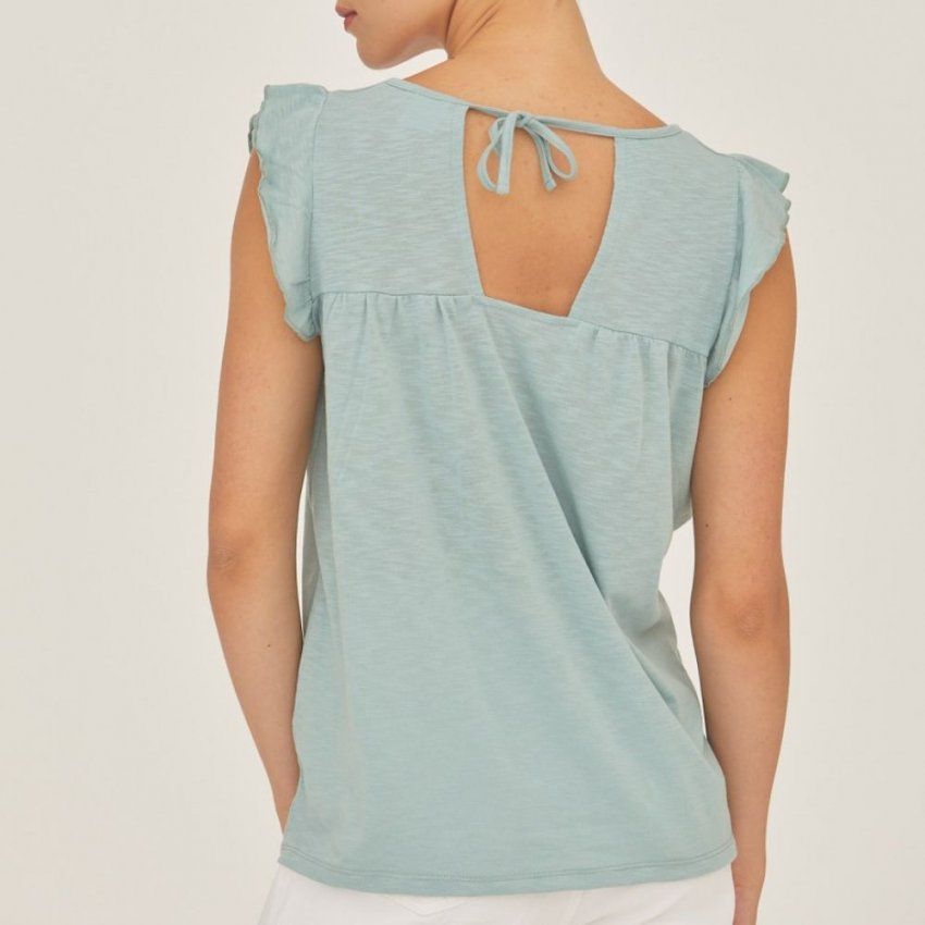 Camiseta verde agua de WNT Collection