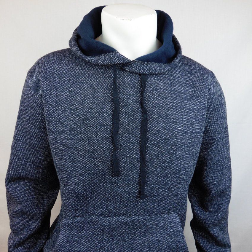 Sudadera azul jaspe de Dos Galgos