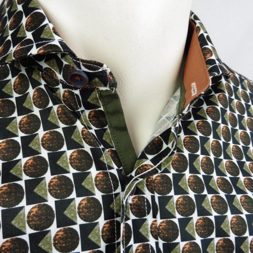 Camisa estampado geométrico de Dark & Fish