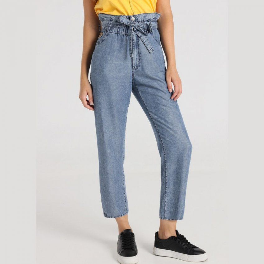 Pantalón ancho lyocell de Lois